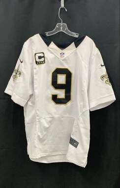 Drew Brees New Orleans Saints Nike Elite On-Field Authentic Jersey Size 44